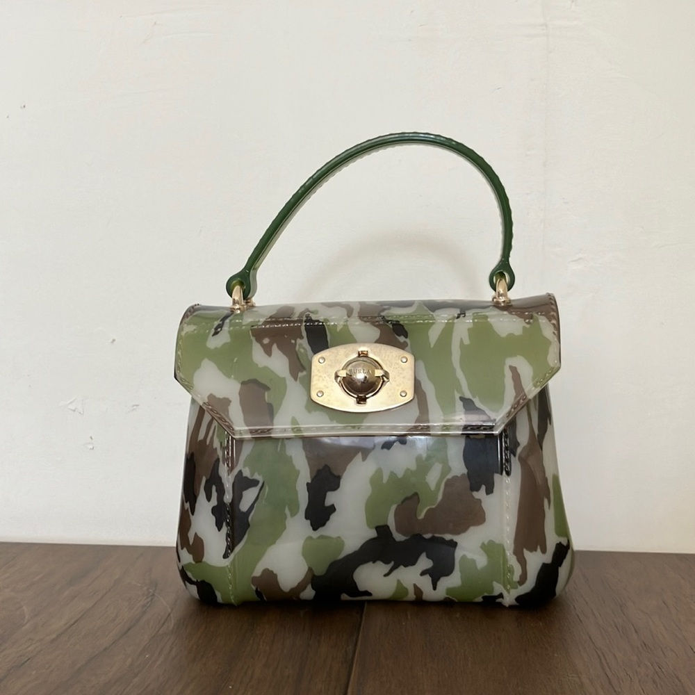 Furla Camouflage Mini Crossbody Bag